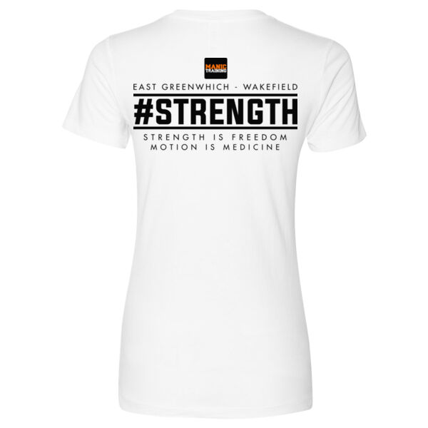 #STRENGTH - WOMEN'S FITTED T-SHIRT - $5SJGNY$ Thumbnail