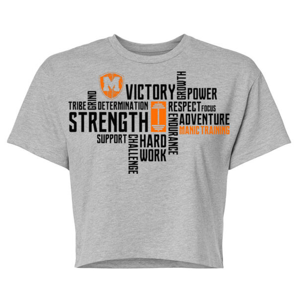 VALUE SYSTEM - WOMEN'S CROP T-SHIRT - $V68K9S$ Thumbnail